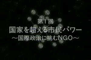 变革的世纪(1) 挑战国际政治的NGO[日语无字]