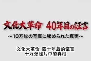 文化大革命 40年后的证言 10万张照片中的真相 [日语中字]